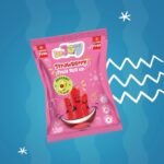 Strawberry Fruit Roll-Up with Avocado